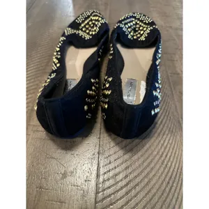INC International Concepts‎ Black Studded Loafer Flats - Size 81/2 thumbnail 3