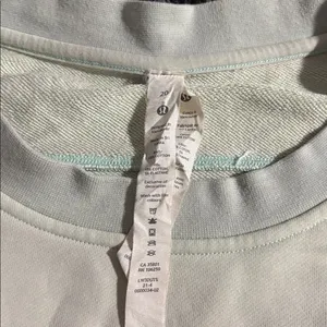 Lululemon Perfectly Oversized Sweater Green Fern Size 20 thumbnail 3