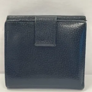 Gucci Eclipse Insignia Black Leather Compact Wallet - Preowned thumbnail 4