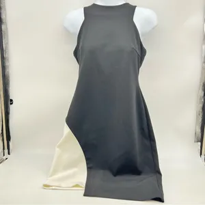 Gianni Bini Black and Cream Asymmetrical Dress thumbnail 2