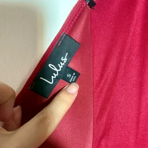 LULUS Hopeful Heart Red Velvet Backless Wide-Leg Jumpsuit thumbnail 8