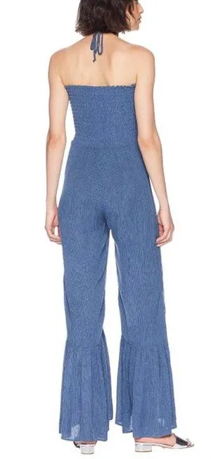 Lucy Love NWT  Tranquillity Blue Jumpsuit thumbnail 4