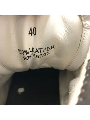 Zadig & Voltaire ZV1747 Flash High-Top Sneakers White Leather Lightning Bolt 40 thumbnail 8