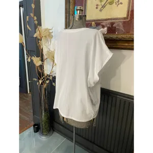 nuuds White Oversized Boxy Cotton Tee XL Minimalist Modern Basic thumbnail 9