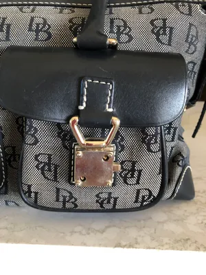 Dooney & Bourke Black Satchel Purse thumbnail 6