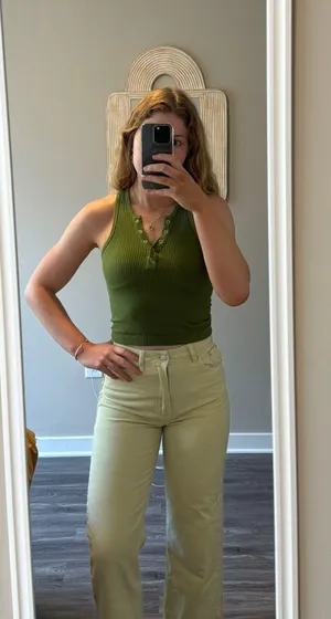 Glassons light green jeans thumbnail 3