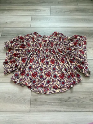 Free People Ruffled Up Top thumbnail 2