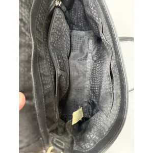 Kate Spade Purse Laurel Way Alisanne Black Leather Satchel Career Y2K Preppy thumbnail 9