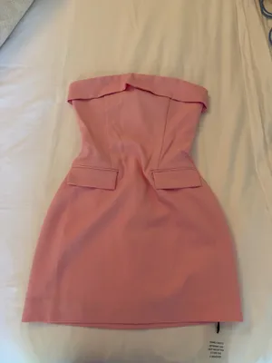 MORE TO COME Eleni Mini Dress in Pink | REVOLVE thumbnail 2