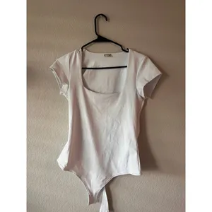 Free People Square Eyes White Square Neck Bodysuit thumbnail 4