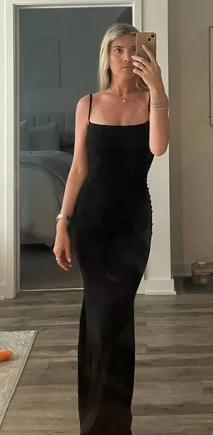 SKIMS maxi dress thumbnail 1