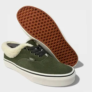 Vans Authentic Sherpa Mule Grape Leaf Green Suede Men 7 Women 8.5 VN000CP4KCZ thumbnail 7