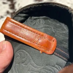 Vintage Real Leather Cowboy Boots Festival Rave Burning‎ Man T1 thumbnail 14
