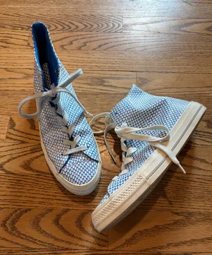 Converse Chuck Taylor All Star Sneakers Gemma White Blue thumbnail 1