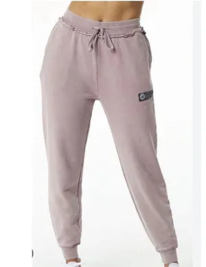 WOMEN'S Terry Oversized Jogger- Rose Quartz ,size Medium thumbnail 1