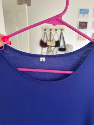 Blue maxi dress thumbnail 4