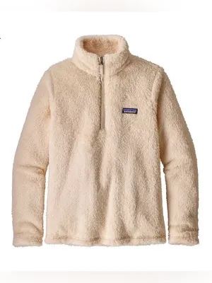 Patagonia Los Gatos Light Pink Quarter Zip Pullover Sweater Women’s Size Small thumbnail 1