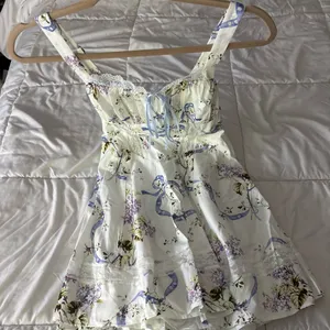 Lilacfloral Mini Dress thumbnail 3