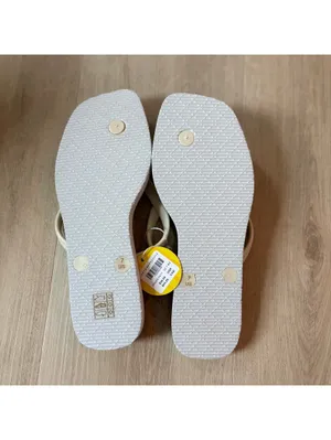 Anthropologie Celandine NWT Eva Flip Flops Green Pattern Size 7 thumbnail 6