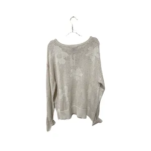 Sanctuary Floral Open Knit Sweater Size XL thumbnail 3