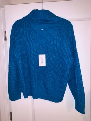 The Pants Store Blue Sweater thumbnail 2