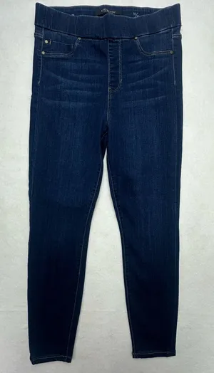 Liverpool Jeans The Ankle Skinny Womens 10/30 Blue Denim Pull On High Rise thumbnail 1