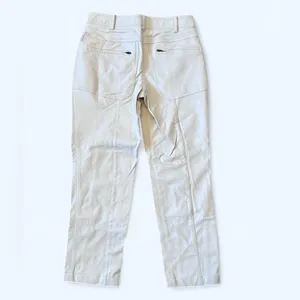 #79 NWOT Free People Rebel Vegan Leather Pants in Sugar Cookie Cream thumbnail 6