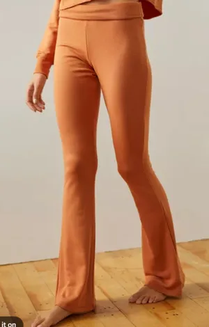 Split59 Raqel High Waisted Fleece Flare Pant in Rust Womans Medium thumbnail 1