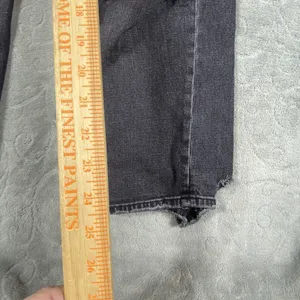 Abercrombie & Fitch 90s Ankle Straight Jeans Womens Sz 4‎ Ultra High Rise Rips thumbnail 11