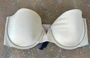VICTORIAS SECRET Illusions Lightly Lined Smooth Strapless Bra sz 32DD/ in fair condition thumbnail 1