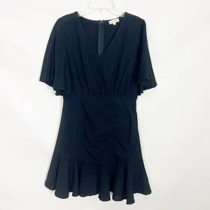 Aaron & Amber Dress Womens Small Cotton Chic Coquette Party Beachy Night Out thumbnail 2