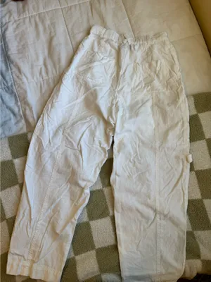 Urban Outfitters Linen Cargo Pants thumbnail 2