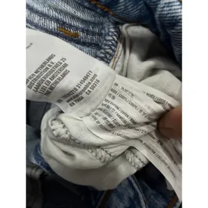 Abercrombie & Fitch Womens Jeans 28 Light Wash 90s Straight Ultra High Rise thumbnail 7