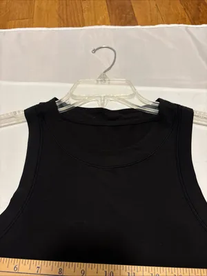 Lululemon Fast As Light Muscle Racerback Tank Size 10-12 See measurements thumbnail 3