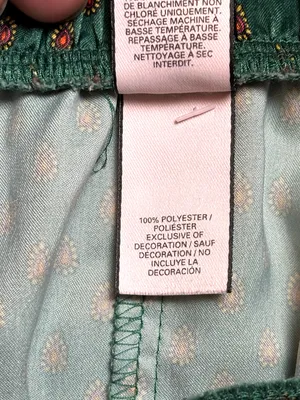 Victoria's Secret Women's Medium Green Silky Sleepwear Pajama Shorts Y2K Comfy thumbnail 6