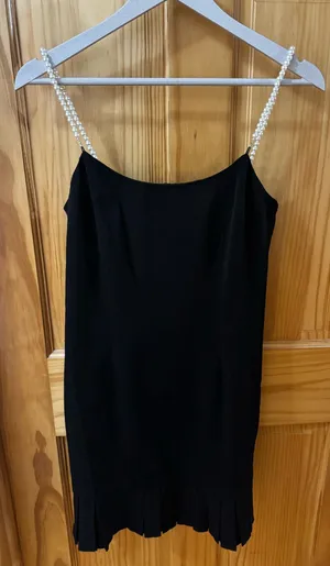 Black Mini Dress Size M thumbnail 1