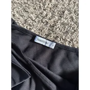 Jasambac Women's Black One Shoulder A Line‎ Dress Size Large thumbnail 4