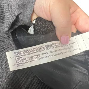 Zara Jacket Button Textured Tweed Gold‎ Button Open Cropped Black Blazer XXL thumbnail 12