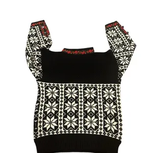 Dale Norway Nordic Pure New Wool Telemark Sweater Red Trim Metal Clasp M thumbnail 4