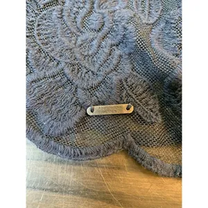 Abercrombie & Fitch‎ Whimsygoth Blue Floral Crochet Lace Sheer Tank Cottagecore thumbnail 6