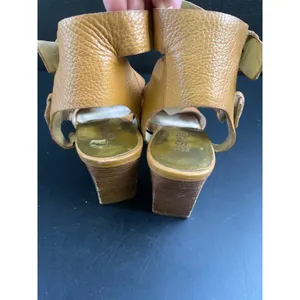 Michael kors Women's Leather Tan Shoes/ Sandals Heel 2.75" Size 8.5 SKU 3208 thumbnail 3