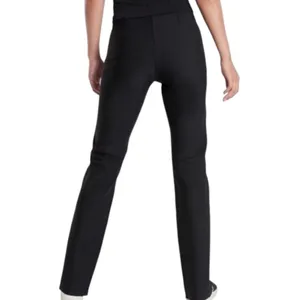 Athleta Interstellar Tights Black Size‎ 4 Slim Leg Ankle Zip Career thumbnail 4