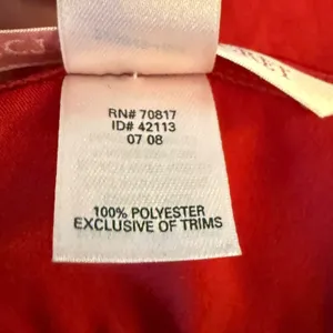 Victoria's Secret 2006 Y2K Red Satin Lingerie Slip Dress Size Large thumbnail 4