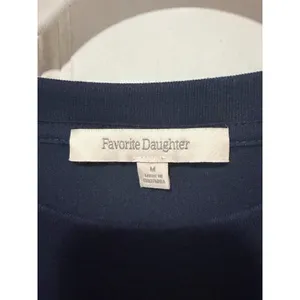 Favorite Daughter Favorite Grandma Graphic Tee Navy Blue Short Sleeve Medium thumbnail 3