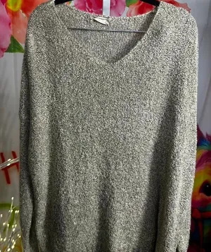 H89. Altar'd State - tan/black long sleeve top thumbnail 1