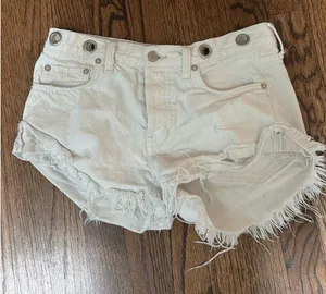 Free People Denim Shorts thumbnail 1