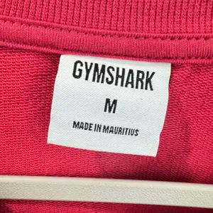Gymshark‎ Womens Training Cropped Sweatshirt Red Long Sleeve Pullover Medium thumbnail 2