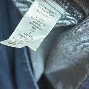 Scoop Denim Cropped Button Down‎ Size Large Blue thumbnail 7