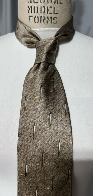 Bill Blass Tie Black Label Abstract Silk Vintage Green Art Deco Design Office thumbnail 1