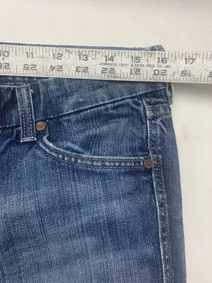 7 for all man kind size 29 A Pocket Women’s Flared Denim Jeans Blue thumbnail 4